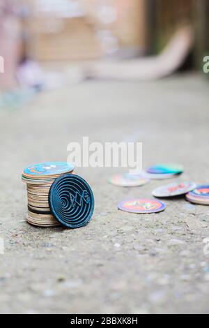 Pog Disc Pog is a popular game and collectible toy from the 1990s, made up of ...