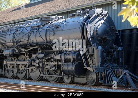 The Steam Engine at Old Sacramento in Sacramento Stock Photo