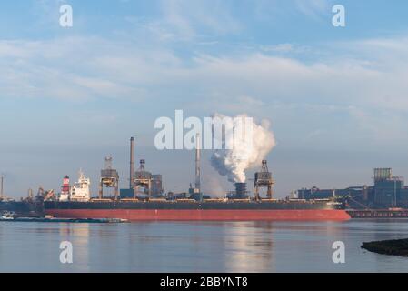 The Tata Steel Steelworks In IJmuiden, Velsen, North Holland, Netherlands,  Largest Industrial Area In The Netherlands, 2 Blast Furnaces, 2 Coking Plan  Stock Photo, Picture and Royalty Free Image. Image 170442372.