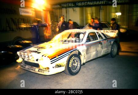 Lancia 037 HPI 1/43 - H. Toivonen Rallye Sanremo 1985 #1 - Édition Limitée 3008 Pcs