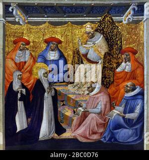 Giovanni di Paolo - St Catherine of Siena Stock Photo - Alamy