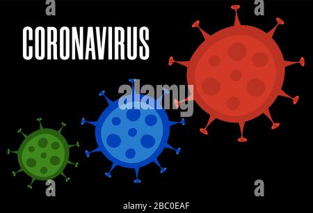 Coronavirus in China. Novel coronavirus (2019-nCoV). Concept of coronavirus quarantine. Stock Vector