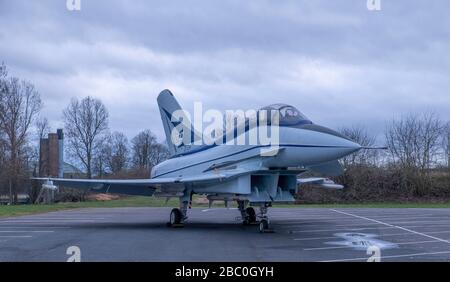 British Aerospace EAP, ZF534 at RAF Cosford Museum Stock Photo