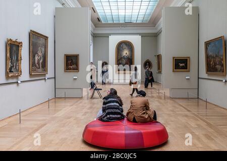 FINE ARTS PALACE, LILLE, NORD, FRANCE Stock Photo