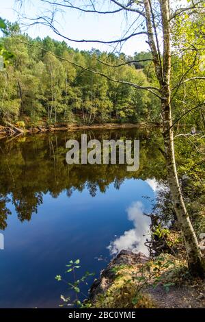 THE VALE OF NO RETURN, FOREST OF BROCELIANDE, LEGENDARY SITE KNOWN AS ...