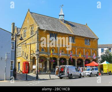 The Market House or Market Hall, Castle Cary, Somerset, England, UK Stock Photo