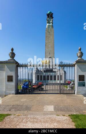 Chatham Naval Memorial on the Great Lines Heritage Park between Chatham and Gillingham in the Medway Towns, Kent, UK Stock Photo