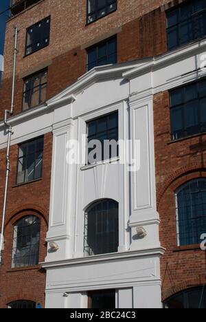 Victorian Warehouse Refurbishment at Stanley House Studios, Stanley Gardens, East Acton, Shepherds Bush, London, W3 Stock Photo