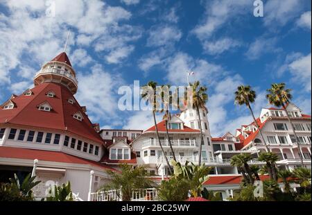 Coronado Hotel, San Diego,California, USA Stock Photo