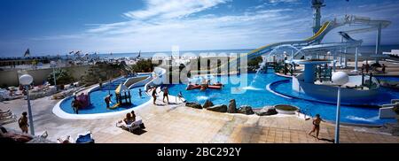 Le Touquet France Aqualud Water Park Stock Photo Alamy