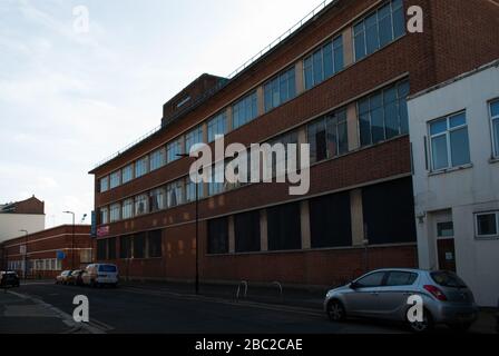 Brick Warehouse Magenta Self Storage, 54-58 Stanley Gardens, East Acton, London, W3 Stock Photo