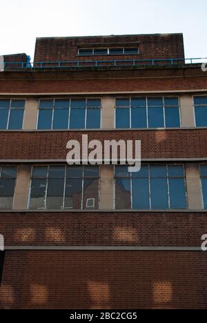 Brick Warehouse Magenta Self Storage, 54-58 Stanley Gardens, East Acton, London, W3 Stock Photo