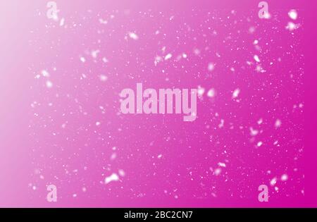 Abstract Particles Stains On Purple Gradient Background. For Banner, Poster, Flyer & Creative Designs. Stock Photo