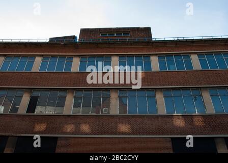 Brick Warehouse Magenta Self Storage, 54-58 Stanley Gardens, East Acton, London, W3 Stock Photo