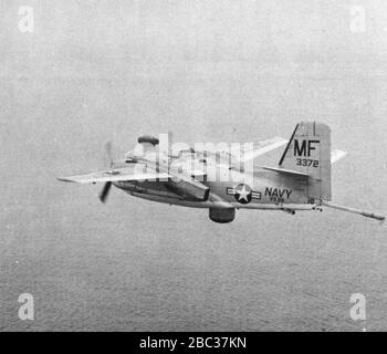 Grumman S2F-1 Tracker in flight Stock Photo - Alamy