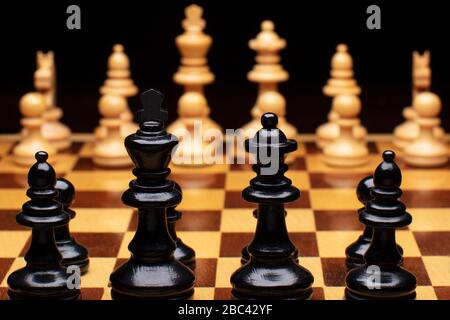 Chess Opening: Ruy López Stock Photo - Alamy