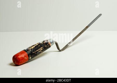 Mason Joint Trowel with wooden handle Bavaria Germany Stock Photo