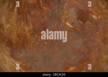 Light brown rusty stone or metal surface texture Stock Photo