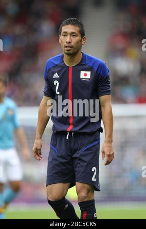 Japan's Yuhei Tokunaga during the Spain v Japan, Mens Football, First ...