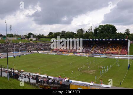 General view of Odsal Stadium, home of the Bradford Bulls Stock Photo