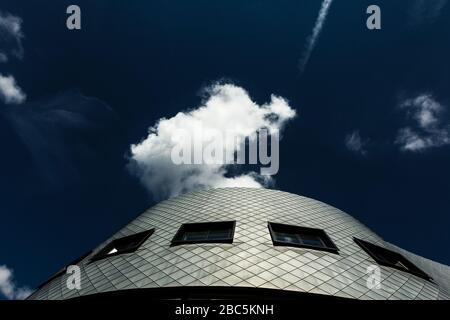 A general view of the Sir Colin Campbell Building on the Jubilee Campus at Nottingham University Stock Photo