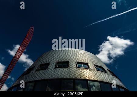 A general view of the Sir Colin Campbell Building on the Jubilee Campus at Nottingham University Stock Photo