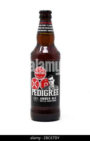 Marstons Pedigree Bottled Beer Stock Photo - Alamy