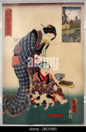 Utagawa Kunisada (1786 – January 12, 1865) (Japanese: 歌川 国貞 