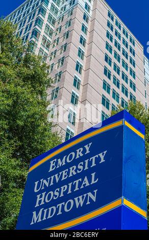 Emory University Hospital. Atlanta Stock Photo - Alamy