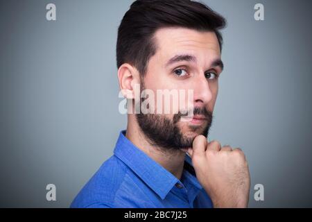 Handsome young man Stock Photo