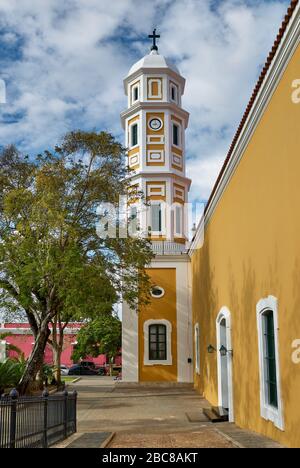 Cathedral, historic city centre, Ciudad Bolivar, Venezuela, South America, America Stock Photo