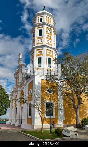 Cathedral, historic city centre, Ciudad Bolivar, Venezuela, South America, America Stock Photo