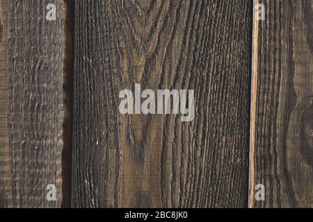 Old brown wood background, rustic wooden surface with copy space Stock Photo