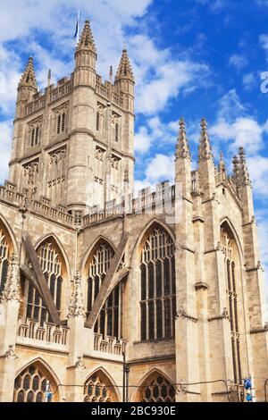 Bath Cathedral, Bath, Somerset, England, UK Stock Photo