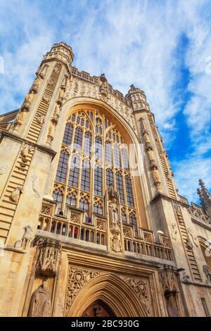 Bath Cathedral, Bath, Somerset, England, UK Stock Photo