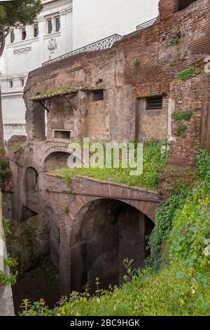 The Insula dell'Ara Coeli. Insula on Capitoline Hill. Rome, Italy Stock Photo