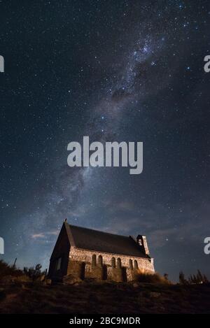 The milky way in Tekapo New Zealand Stock Photo - Alamy
