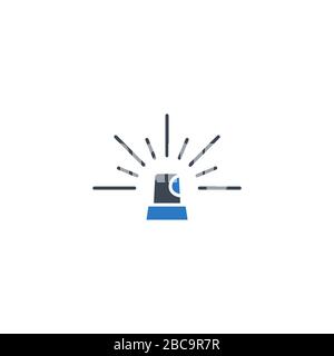 Flasher related vector glyph icon. Isolated on white background. Vector illustration. Stock Vector