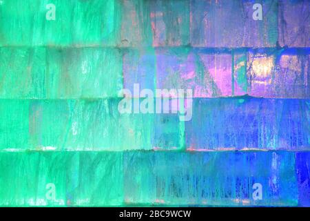 Ice cubes piled up, close-up Stock Photo