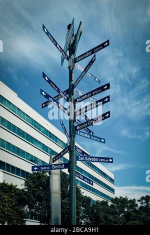 USA, United States of America, California, Los Angeles, Downtown, Chinatown, CBD, Central Business District, Stock Photo