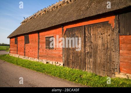 Sweden, Oland Island, Himmelsberga, antique farm building Stock Photo