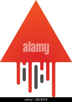 Pyramid Logo Template vector ilustration Stock Vector