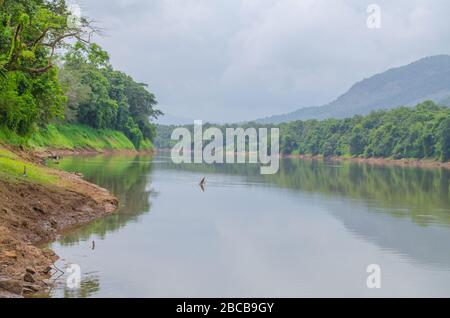 Suryanelli is untouched nature's paradise in Kerala, India Stock Photo
