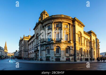 The Grade I listed Guildhall, Bath Somerset England UK Stock Photo