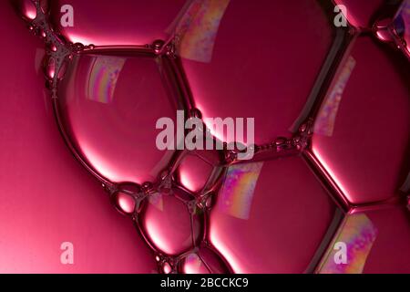 abstract colorful geometrical shape background. Violet and Purple , close up Stock Photo