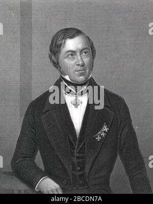 Eilhard Mitscherlich (1794 – 1863) German chemist Stock Photo