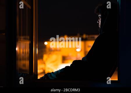 Waiting silently hi-res stock photography and images - Alamy