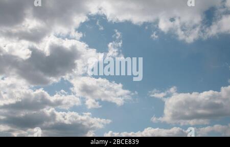 clouds clouds many clouds Stock Photo