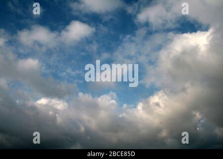 clouds clouds many clouds Stock Photo