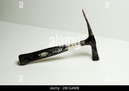 Used Bavarian Mason Hammer Stock Photo